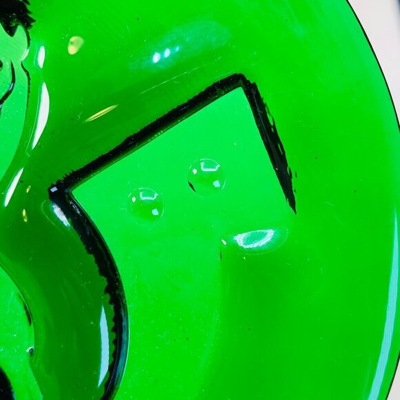 𝅺HOLMEGAARD Giraffe Noah’s Ark Green Glass Suncatcher by Michael Bang Denmark - Picture 6 of 10